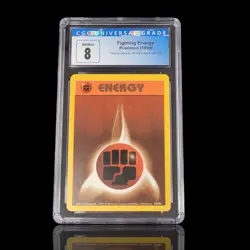 1999 Pokemon Card Fighting Energy 97/102 Trainer Deck A Brock's Deck CGC 8 NM/M - Image 2