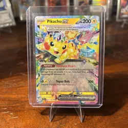 Pokemon TCG Pikachu EX SV Surging Sparks Double Rare Card #57/191 NM - Image 1