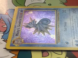 Prerelease Misty's Seadra 9/132 Gym Heroes Holo Rare Vintage Pokemon Card NM/LP - Image 3