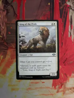 MTG Card: King of the Pride - Image 1
