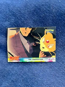 1999 The Proposition #5 Pokemon Topps Mewtwo Strikes Back Card - Image 1