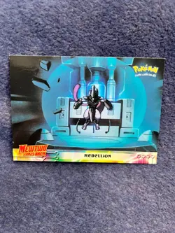 1999 Rebellion #8 Mewtwo Strikes Back Topps Pokemon Card - Image 1