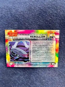 1999 Rebellion #8 Mewtwo Strikes Back Topps Pokemon Card - Image 2