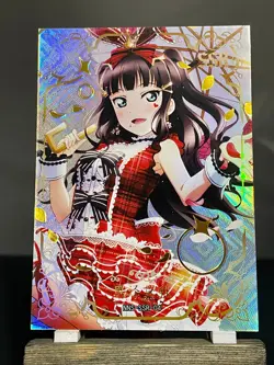 Goddess Story CCG Holo Foil Waifu Anime SSR Thick Card - Dia Kurosawa Love Live - Image 1