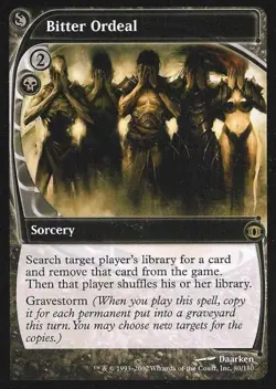 MTG English Bitter Ordeal NM Normal Futuresight - Image 1