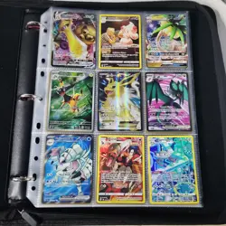 Huge Binder Collection Lot of 180 Pokemon Cards Mixed EX SV Holo Full Art LP/NM - Image 1
