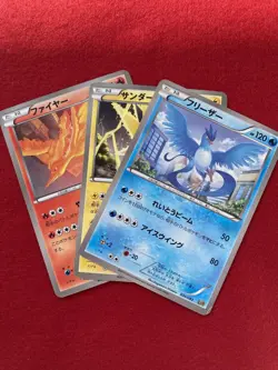 pokemon card Moltres No.014 /093&Zapdos No.038/093& Articuno No.024/093 Japanese - Image 1