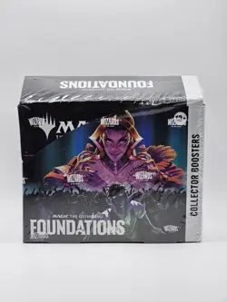 MTG Foundations - Collector Booster Box Magic The Gathering New Sealed TCG - Image 1