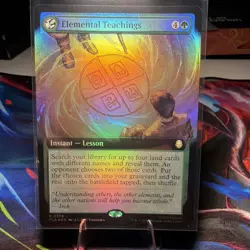 MTG Elemental Teachings 378 Extended Art Avatar: The Last Airbender - Image 1