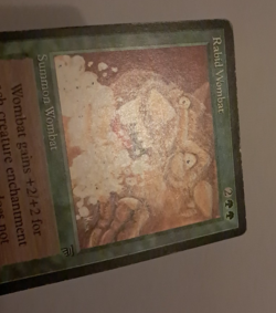 Rabid Wombat MP Legends MTG Magic the Gathering - Image 3