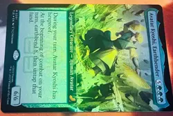 Avatar Kyoshi, Earthbender (Extended Art) Foil 0201 Avatar: The Last Airbender - Image 4
