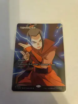 Lightning Bolt Borderless FOIL MTG Avatar: TLA Eternal-Legal Nm/M - Image 1