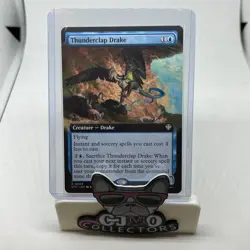 Thunderclap Drake (Extended Art) #53 (NM) Thunder Junction OTC Magic MTG - Image 1