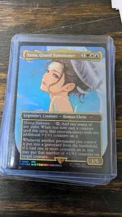 Yuna, grand Summoner Promo MAGIC THE GATHERING FOIL - Image 1