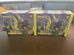 Magic The Gathering Edge Of Eternities Collector Omega Booster Box IN HAND - Image 1