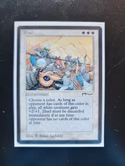 Jihadd Magic: The Gathering MTG x1 Arabian Nights Lightly Played English - Image 3