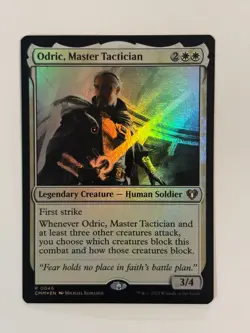 Odric, Master Tactician Commander Masters Foil Magic the Gathering MTG - Image 1