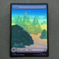 MTG Avatar FULL ART APPA LAND C Forest #0291 - Image 1