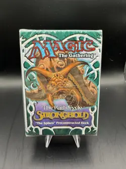 MTG MAGIC THE GATHERING THE RATH CYCLE STRONGHOLD THE SPIKES DECK SEALED - Image 1