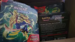 LOT OF 3 Pokemon TCG Crown Zenith Booster Bundle - 6 Pack 820650858963 - Image 1