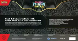 IN HAND 5X Pokemon Paldean Fates Great Tusk Iron Threads Premium Collections - Image 3