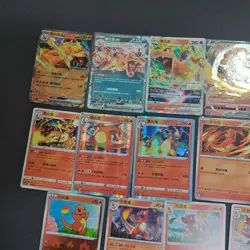 Pokemon TCG Charizard Charmander Charmeleon Master Ball Holo Lot*17 FM - Image 2