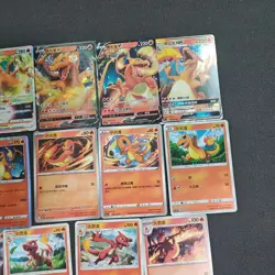 Pokemon TCG Charizard Charmander Charmeleon Master Ball Holo Lot*17 FM - Image 3