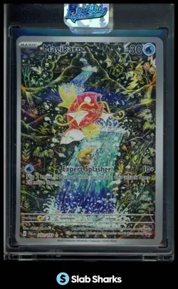 2023 POKEMON SCARLET & VIOLET PALDEA EVOLVED #203/193 MAGIKARP ILLUSTRATION RARE - Image 1