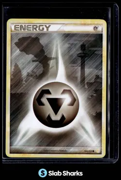 2010 POKEMON HEARTGOLD & SOULSILVER #122/123 METAL ENERGY - Image 1