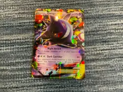 Jumbo 2014 Pokemon XY Phantom Forces Gengar EX Jumbo Promos #34/119 - Image 1