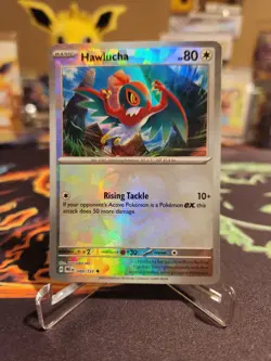 Pokemon TCG - Hawlucha (Master Ball Pattern) - SV: Prismatic Evolutions (PRE) - Image 1
