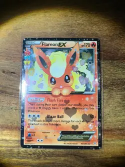 Flareon EX RC6/RC32 XY Generations 2016 Radiant Collection Pokemon TCG NM - Image 1