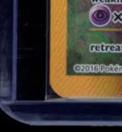 2016 POKEMON XY FATES COLLIDE #125/124 ALAKAZAM EX SECRET RARE - Image 4
