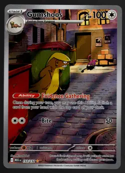 Gumshoos 153/132 Mega Evolutions Pokemon TCG - NM - Image 1