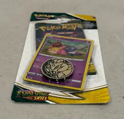 2021 POKEMON SWORD & SHIELD EVOLVING SKIES GALARIAN SLOWPOKE CHECKLANE BLISTER B - Image 4