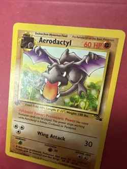 Aerodactyl - 1st Edition - Fossil - Pokemon TCG - HP - Non Holo - Image 4