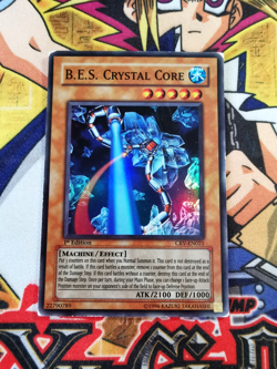 B.E.S. Crystal Core crv-en021 1st Edition (HP) Super Rare Yu-Gi-Oh! - Image 1