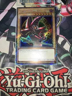 Dark Magician Platinum Secret Rare RA04-EN106 Yugioh Arkana - Image 1