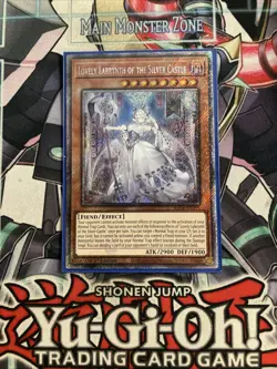 Lovely Labrynth Of The Silver Castle Platinum Secret Rare RA04-EN295 Yugioh - Image 1