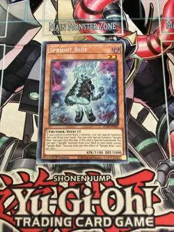 Spright Blue 1st Edition Secret Rare POTE-EN003 Yugioh - Image 1