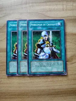 Yu-Gi-Oh! - NobleMan Of Crossout 3X - Full Playset - Image 1