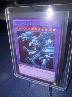 Yugioh Blue-Eyes Ultimate Dragon LCKC-EN057 SECRET RARE NEAR MINT KAIBA - Image 1