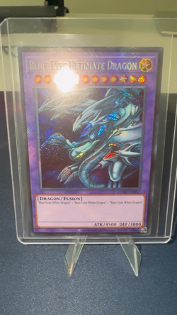 Yugioh Blue-Eyes Ultimate Dragon LCKC-EN057 SECRET RARE NEAR MINT KAIBA - Image 2