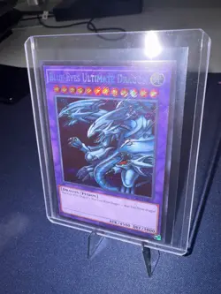 Yugioh Blue-Eyes Ultimate Dragon LCKC-EN057 SECRET RARE NEAR MINT KAIBA - Image 3