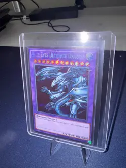 Yugioh Blue-Eyes Ultimate Dragon LCKC-EN057 SECRET RARE NEAR MINT KAIBA - Image 4