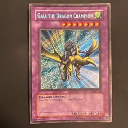Gaia The Dragon Champion LOB-125 Near Mint Original Print - Image 1