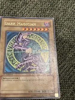 YU-GI-OH! 2002 DARK MAGICIAN 1ST EDITION SDY-006 HP - Image 3