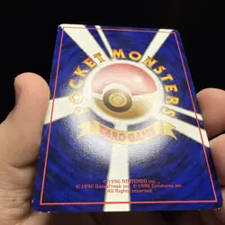 Haunter No.093 Old Back Vending Series 3 Glossy 1998 Japanese Pokemon card - Image 3