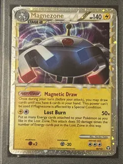 Psa 9 MINT Magnezone Prime 2010 Triumphant 96/102 Holo Pokemon Card Prime Holo - Image 2