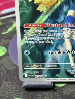 Pokemon TCG Misty's Psyduck Illustration Rare Card 193/182 SV:10 Destined Rivals - Image 5